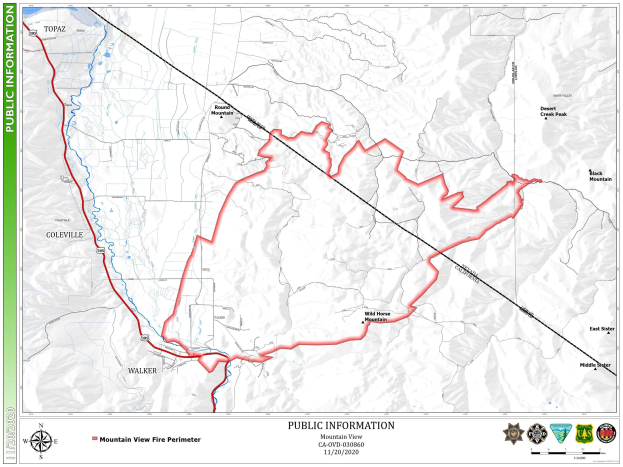 Detailierte Wanderkarte mit Routenbeschreibung, Sehenswürdigkeiten und unterstützendem Text und Logos.
