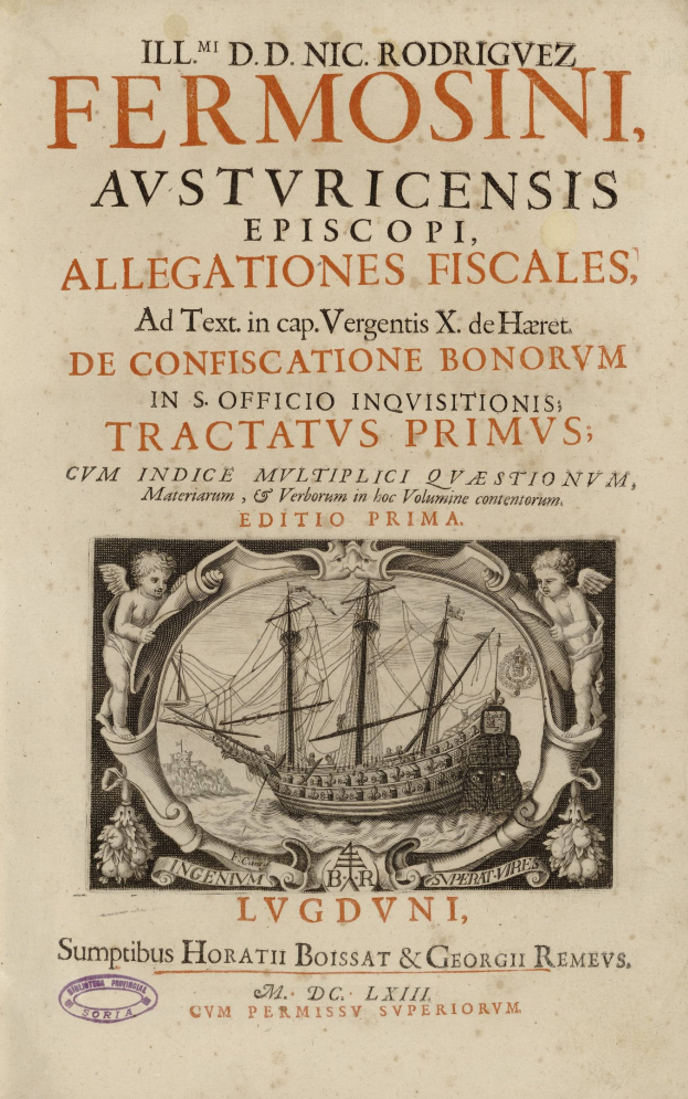 Altes Buchcover mit einem vintage-Schiff mit geblähten Segeln auf Wasser, Text in klassischer Schriftart, gedämpfte Farben.